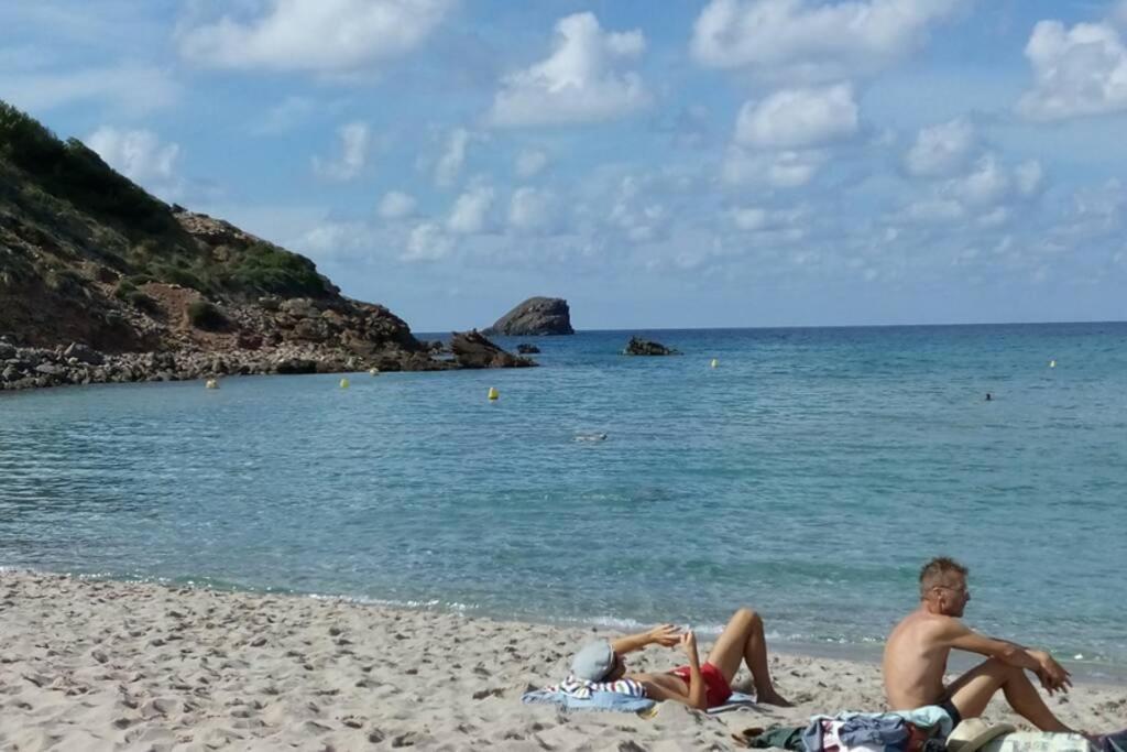 Tranquilo Apartamento Con Preciosa Cala En La Puerta Ciutadella  Esterno foto