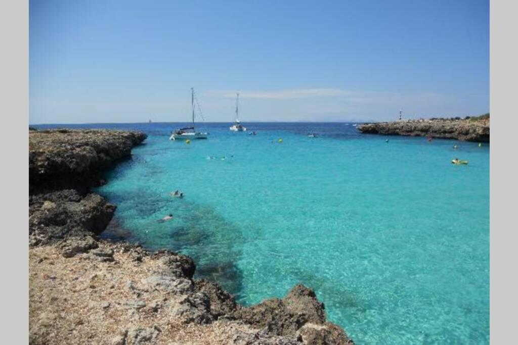 Tranquilo Apartamento Con Preciosa Cala En La Puerta Ciutadella  Esterno foto