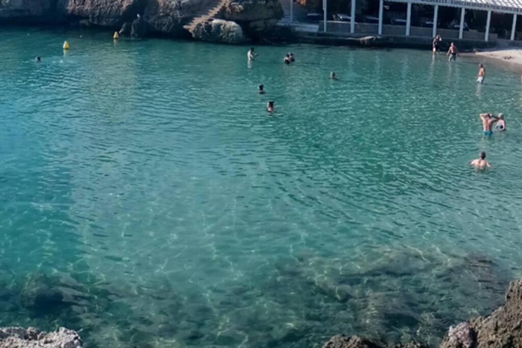 Tranquilo Apartamento Con Preciosa Cala En La Puerta Ciutadella  Esterno foto